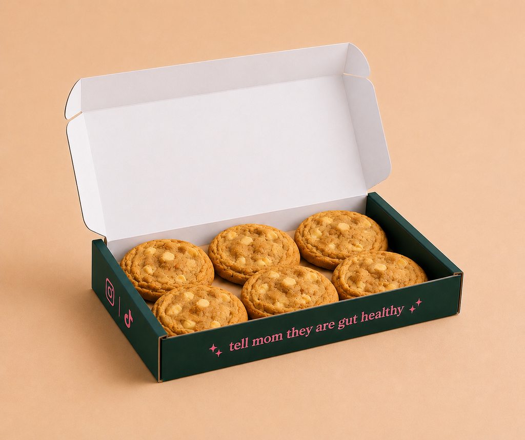 Macadamia Dream Sourdough Cookies 6-pack